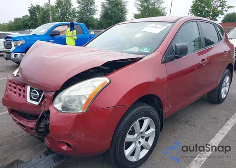 2008 Nissan Rogue S из США, поврежденный, VIN JN8AS58V08W145225